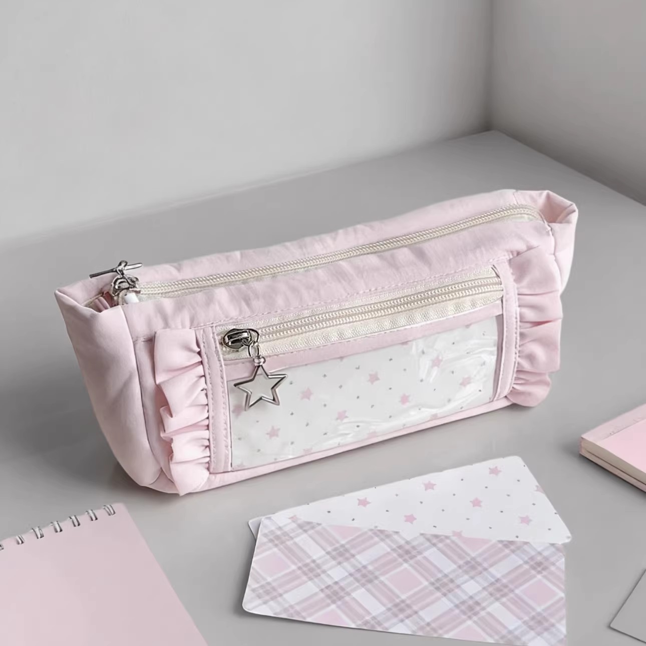 Aesthetic Large Pencil Case Pouch - Simpatico astuccio per matite di grande