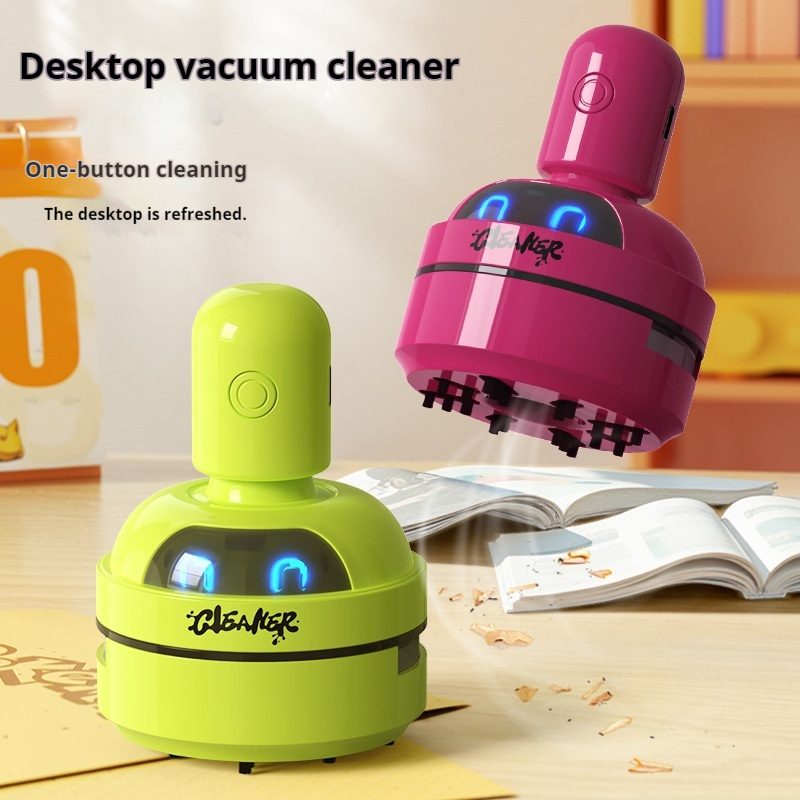 Mini Desktop Vacuum Cleaner For Eraser Dust - Nuova Versione Aspirapolvere Mini Portatile da
