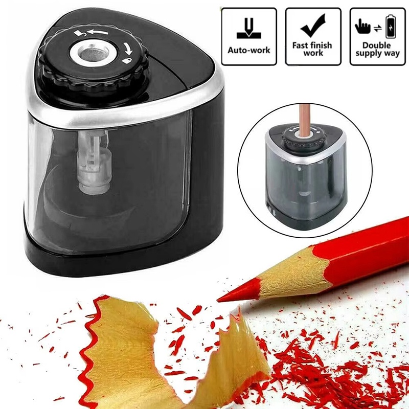 Electric Pencil Sharpener Usb - Temperamatite Elettrico Portatile Automatico da Scrivania