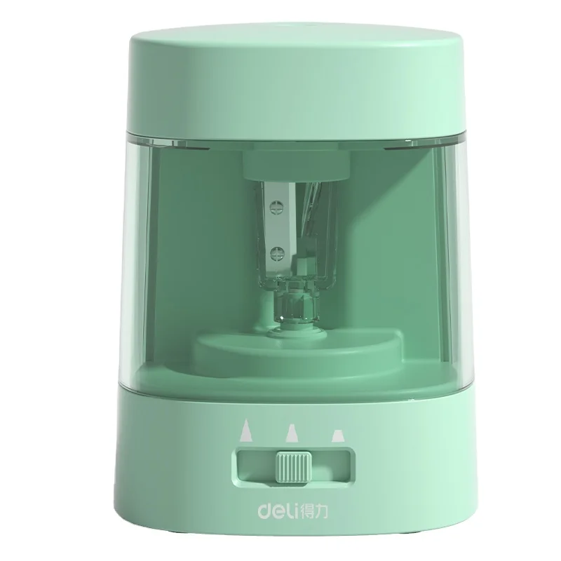 Electric Pencil Sharpener Usb - Deli VA3 Green USB batteria dual