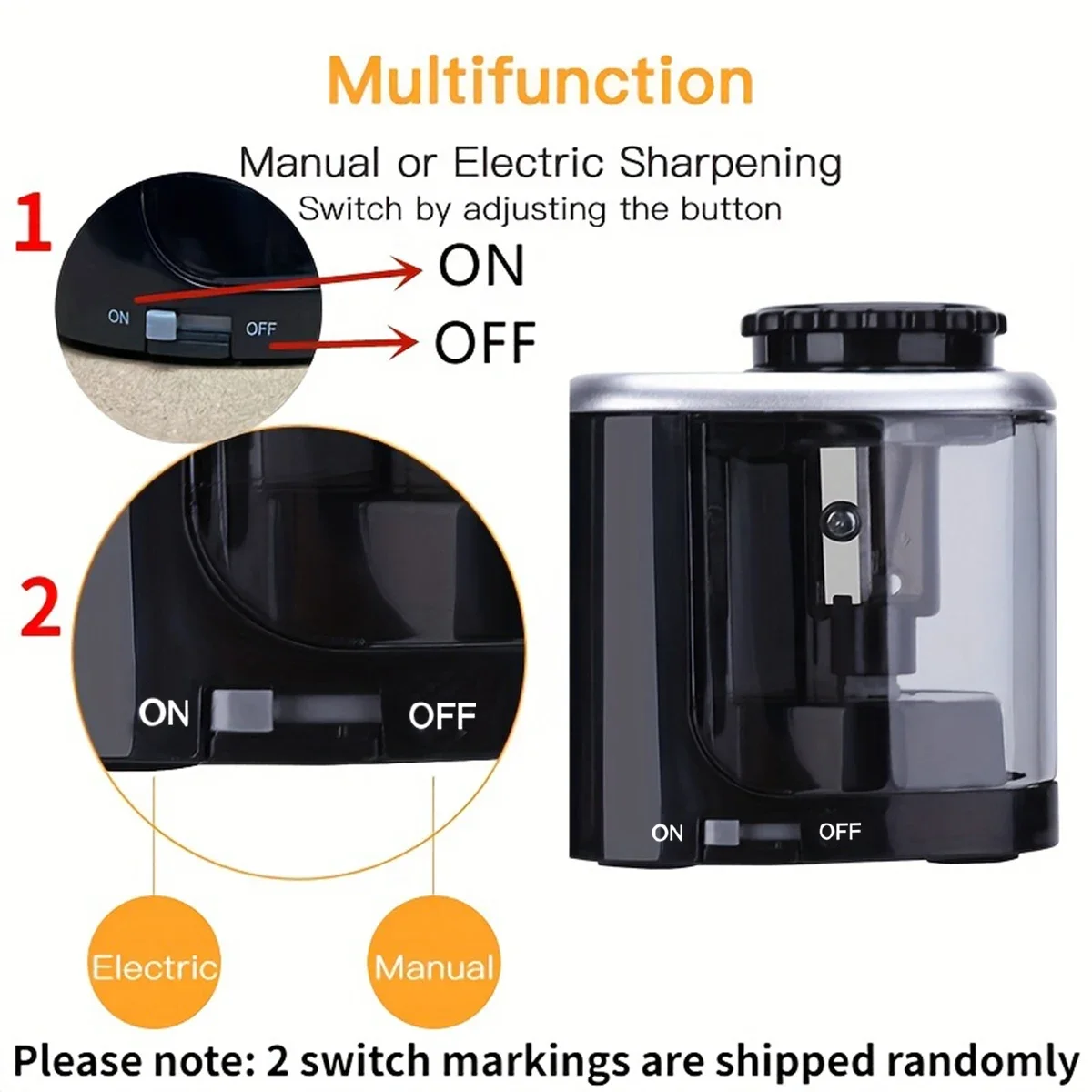 Affilacoltelli elettrico da ta - Electric Pencil Sharpener Usb recensione e prezzo