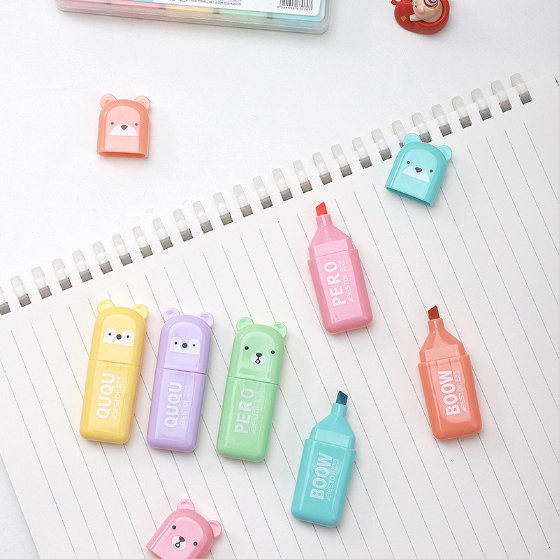 Set di 4/6/12 Evidenziatori a  - Pastel Highlighter Set Double Ended recensione e prezzo