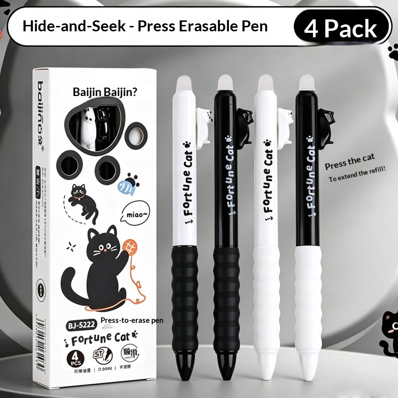 4 penne gel cancellabili a for - Retractable Eraser Pen Click recensione e prezzo