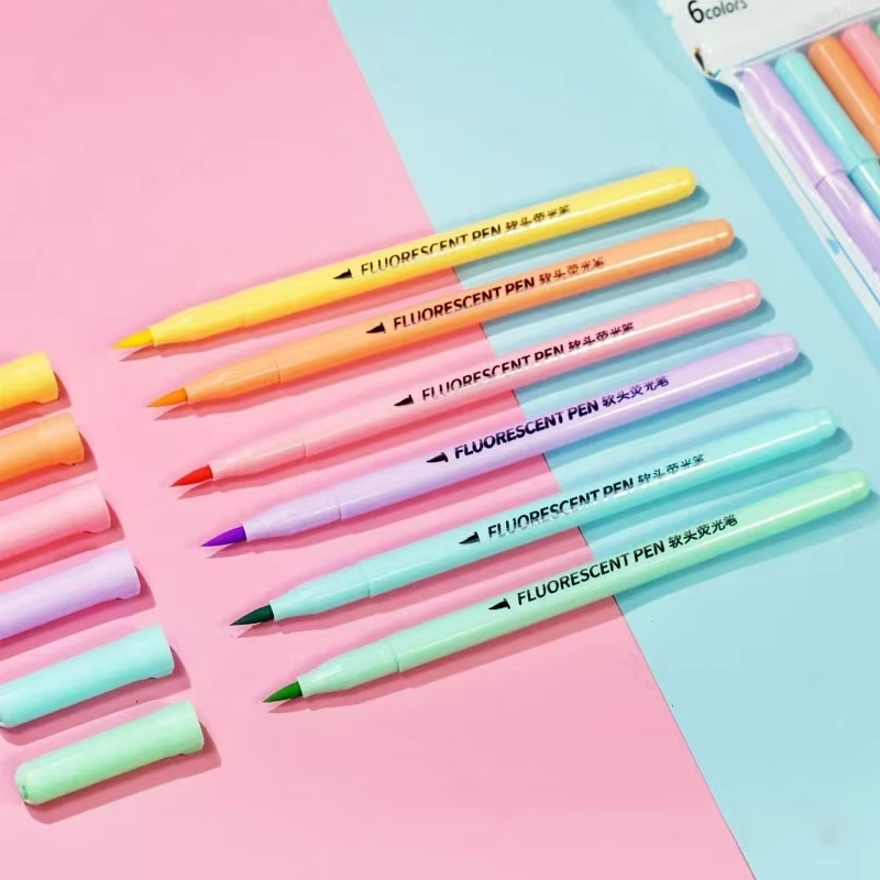 Set di penne a fluorescenza co - Pastel Highlighter Set Double Ended recensione e prezzo