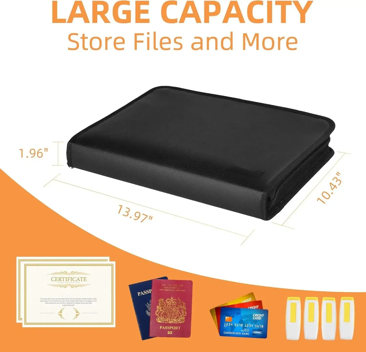 Cartella Portadocumenti Espand - Expandable Accordion File Folder 13 Pockets recensione e prezzo
