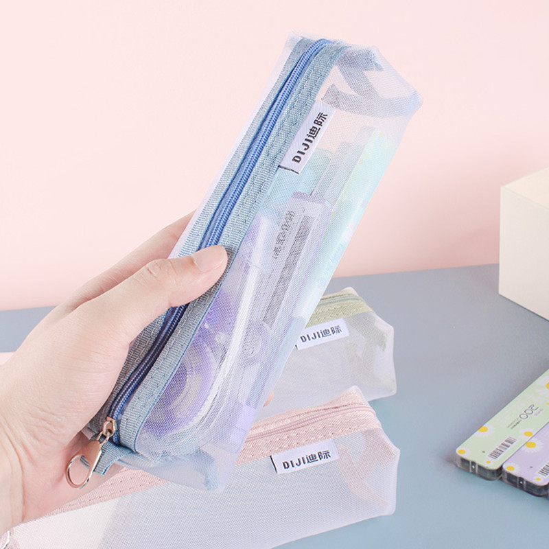 Astuccio per penne in rete di  - Clear Mesh Pencil Pouch For Exam recensione e prezzo