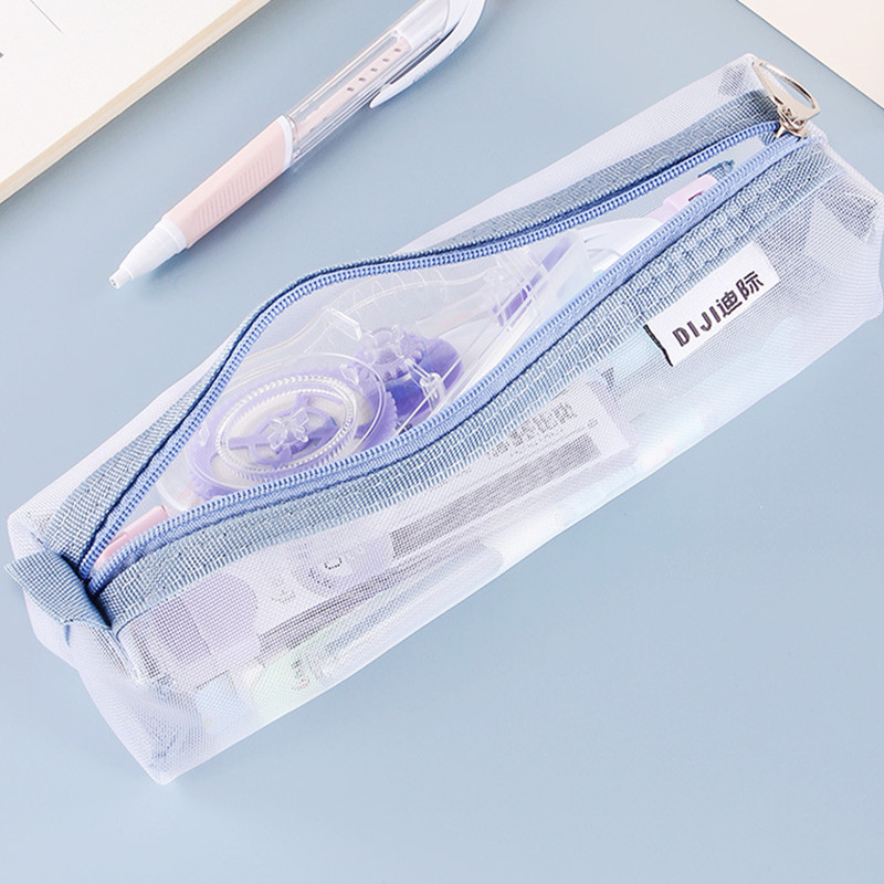 Astuccio per penne in rete di  - Clear Mesh Pencil Pouch For Exam recensione e prezzo