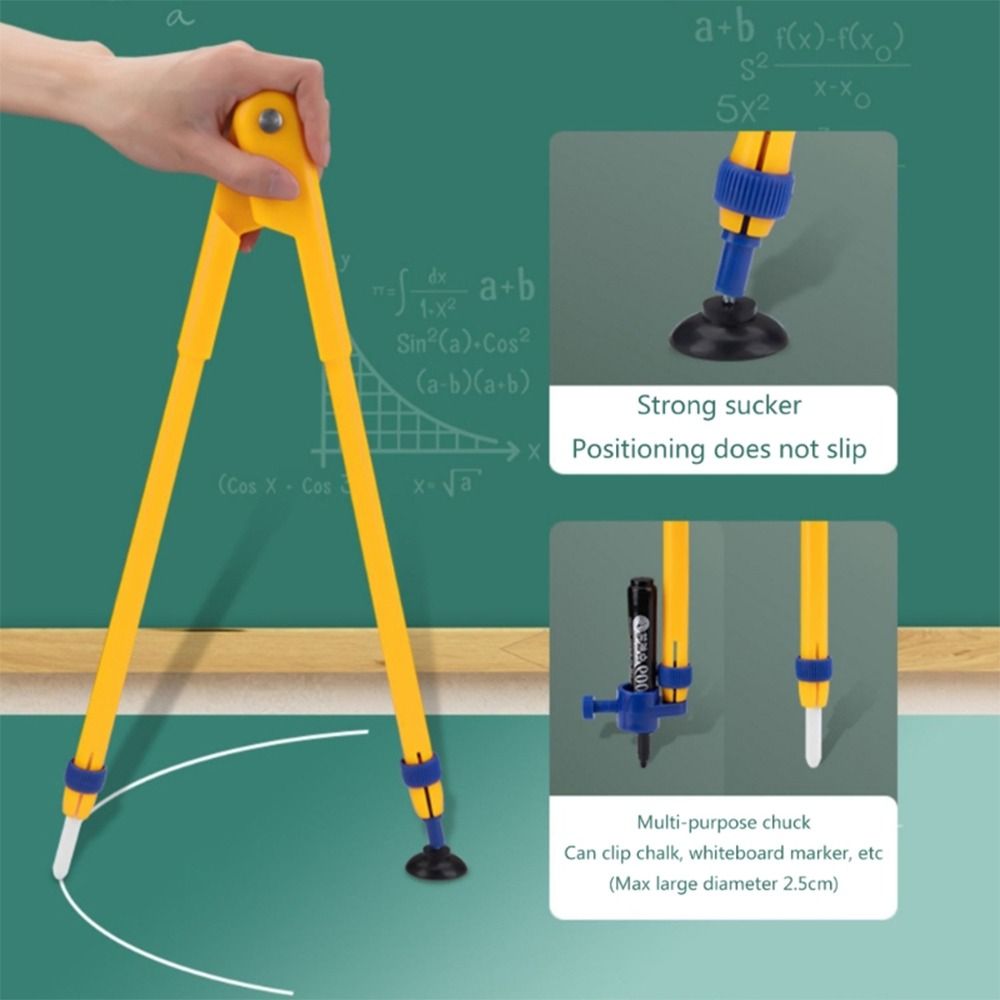 Righello Triangolare Grande e  - Math Geometry Set With Compass recensione e prezzo