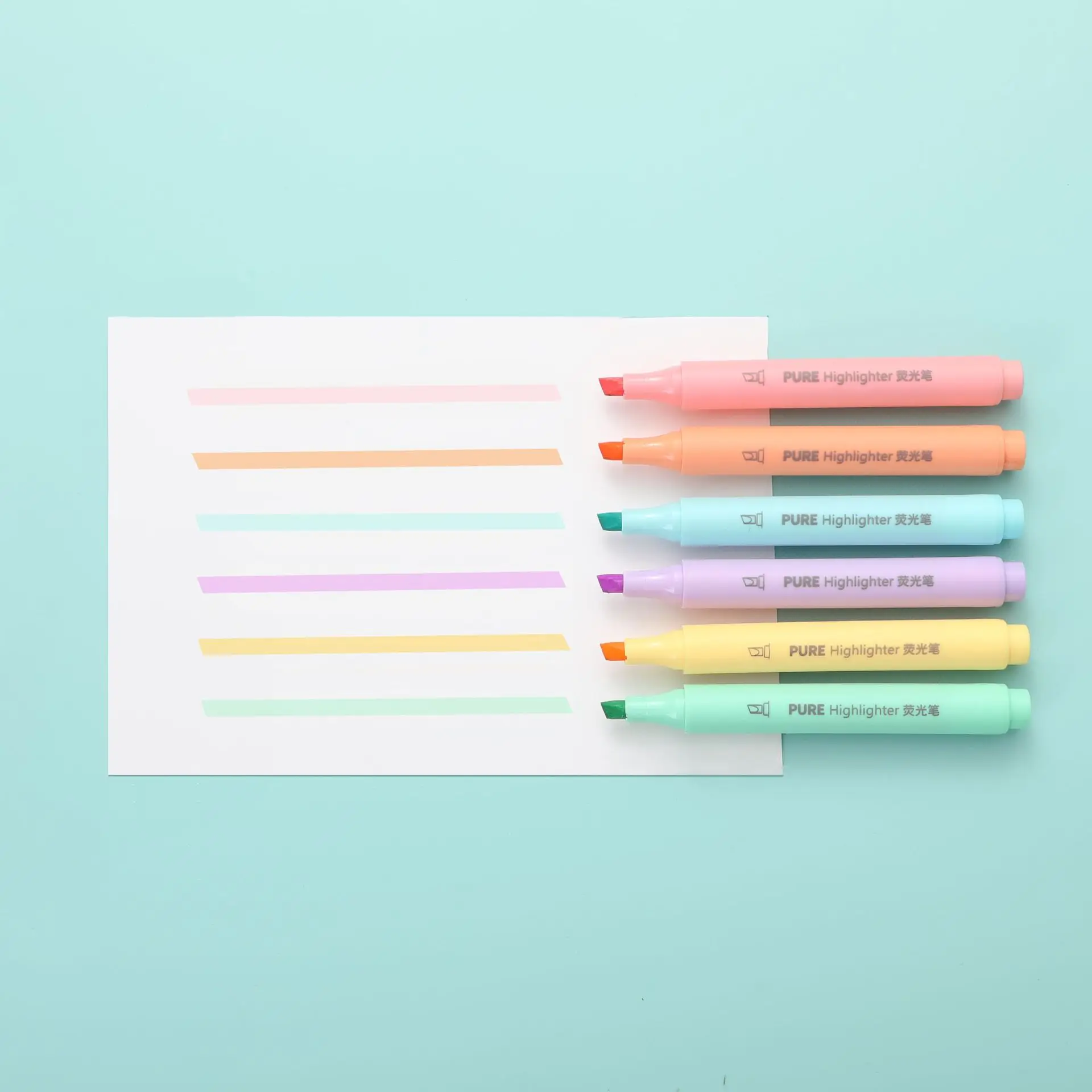 Set di 6 Evidenziatori Colorat - Pastel Highlighter Set Double Ended recensione e prezzo