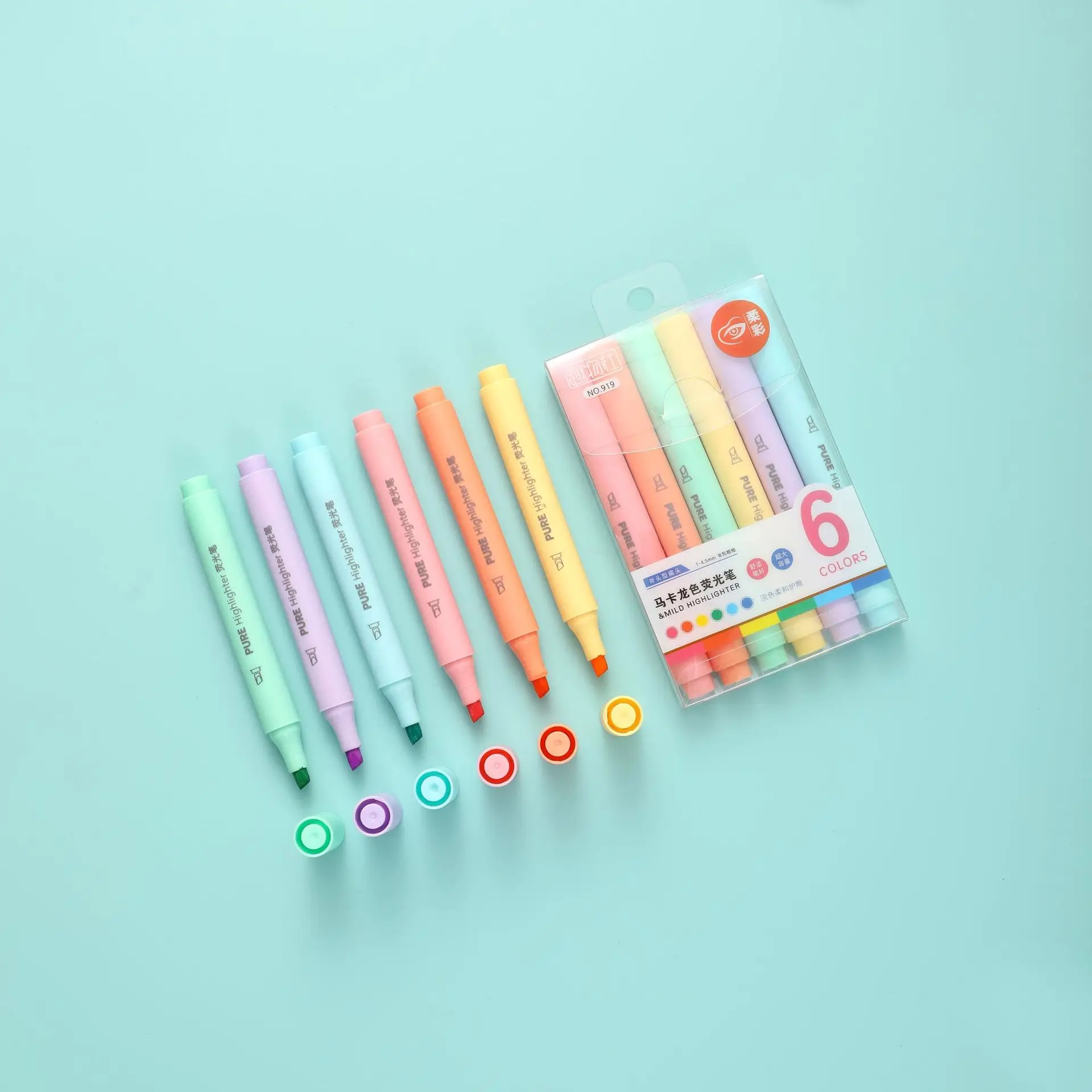 Set di 6 Evidenziatori Colorat - Pastel Highlighter Set Double Ended recensione e prezzo