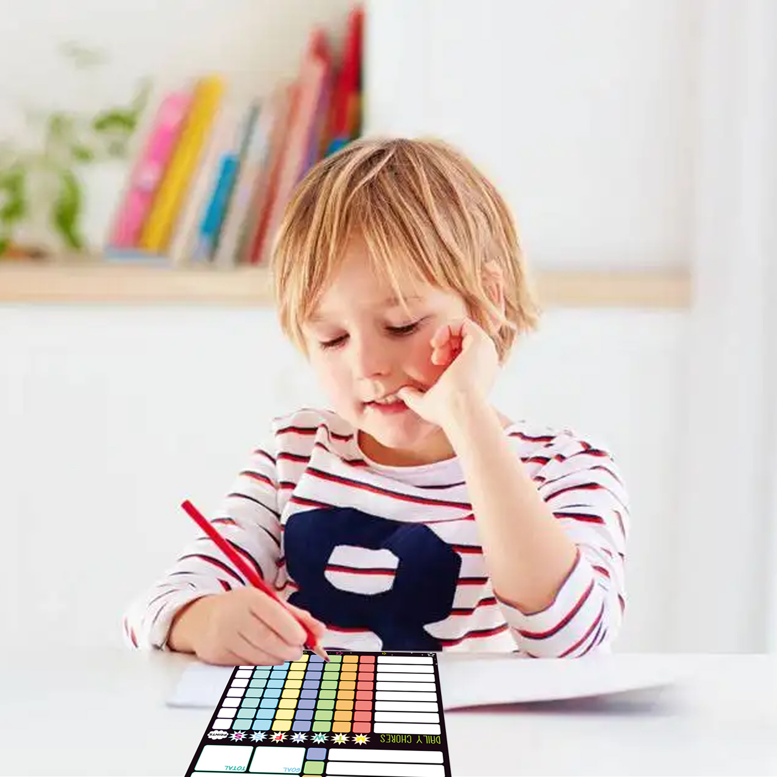 Grafico dei lavori magnetici P - Kids Magnetic Reward Chart Board recensione e prezzo
